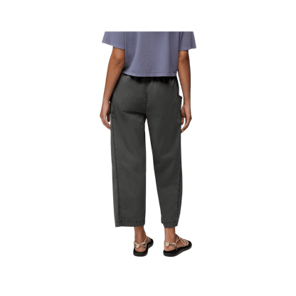 PRANA WOMEN'S BONDAI E-WAIST PANT, SHADOW, BACK ANGLE, SM, MD, LG, XL