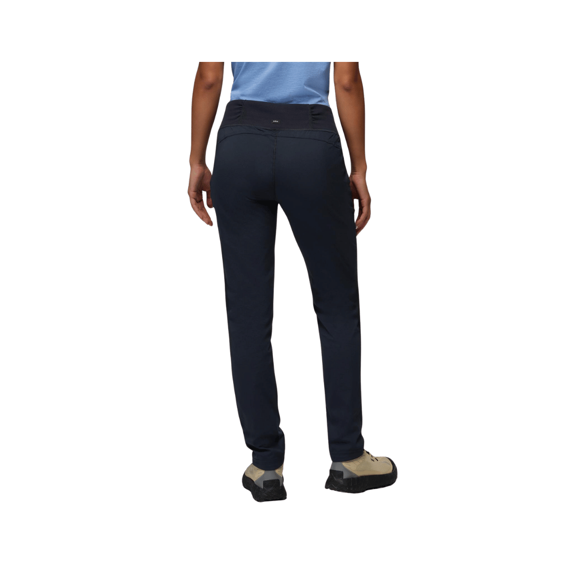 PRANA WOMEN'S KOEN MID RISE DAILY PANT, BACK ANGLE, SM, MD, LG, XL