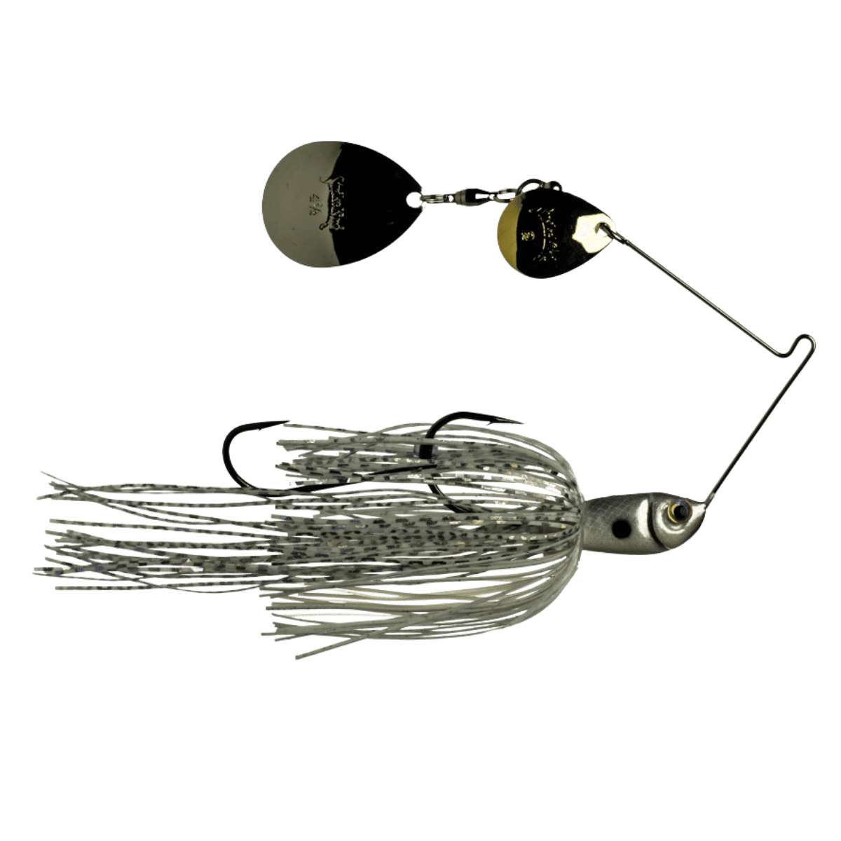 STRIKEKING PREMIER PLUS SPINNERBAIT SUPER WHITE 3/8 OZ
