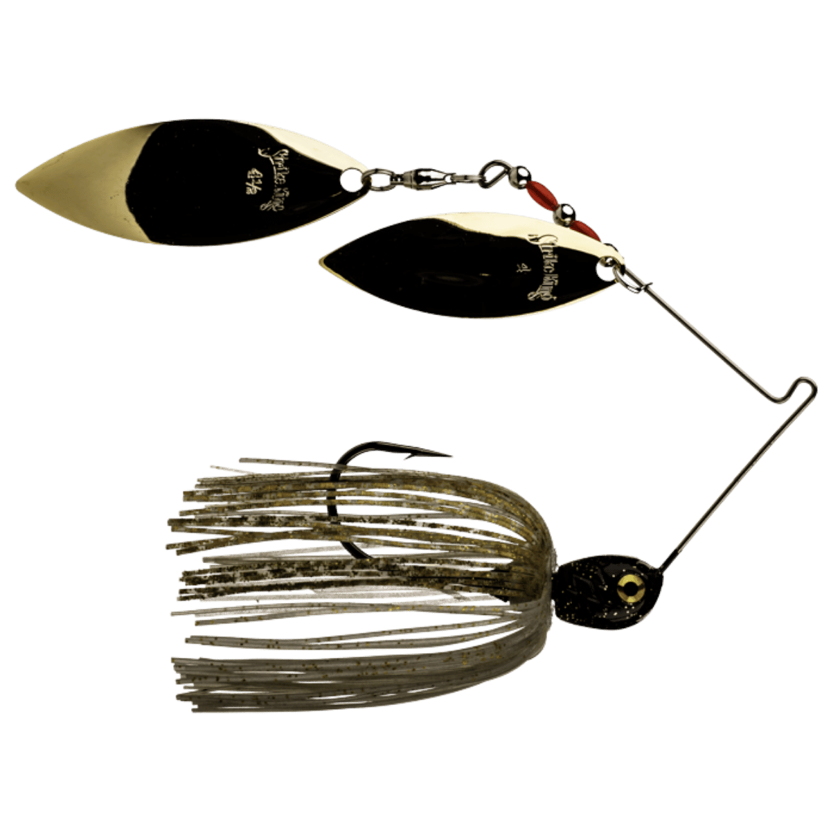 STRIKE KING PREMIER PRO MODEL SPINNERBAIT GOLD SHINER 1/2 OZ