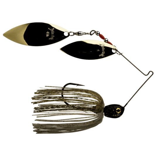 STRIKE KING PREMIER PRO MODEL SPINNERBAIT GOLD SHINER 1/2 OZ