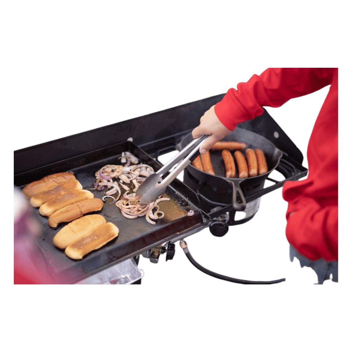 CAMP CHEF PROFESSIONAL FLAT TOP GRIDDLE 1-BURNER 14" X 16"_3