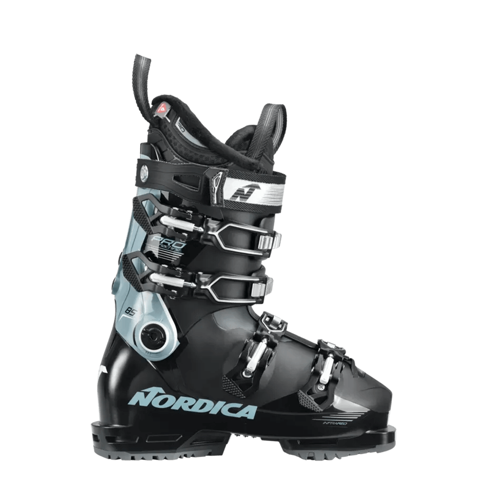 WOMEN'S PROMACHINE 85 DH SKI BOOT - BLACK/AVIO/WHITE          24/25