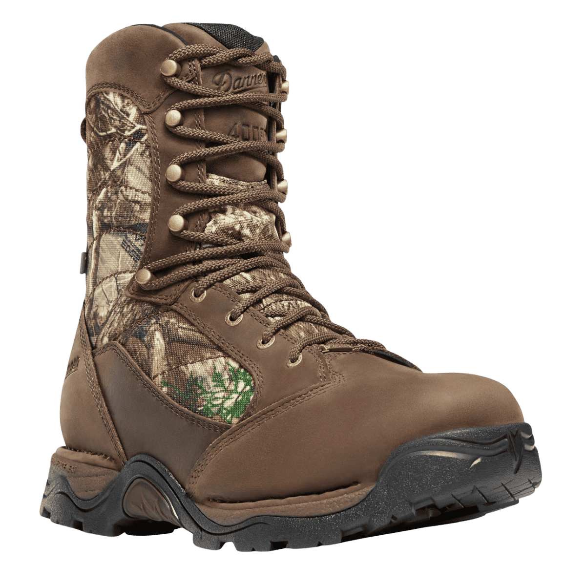 DANNER PRONGHORN 8" 400G BOOTS MEDIUM - REALTREE EDGE - LEFT ANGLE