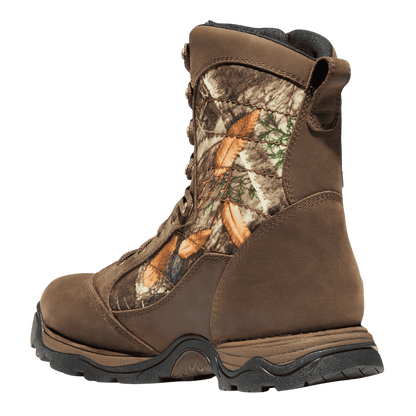 DANNER PRONGHORN 8" 400G BOOTS MEDIUM - REALTREE EDGE - BACK SIDE ANGLE