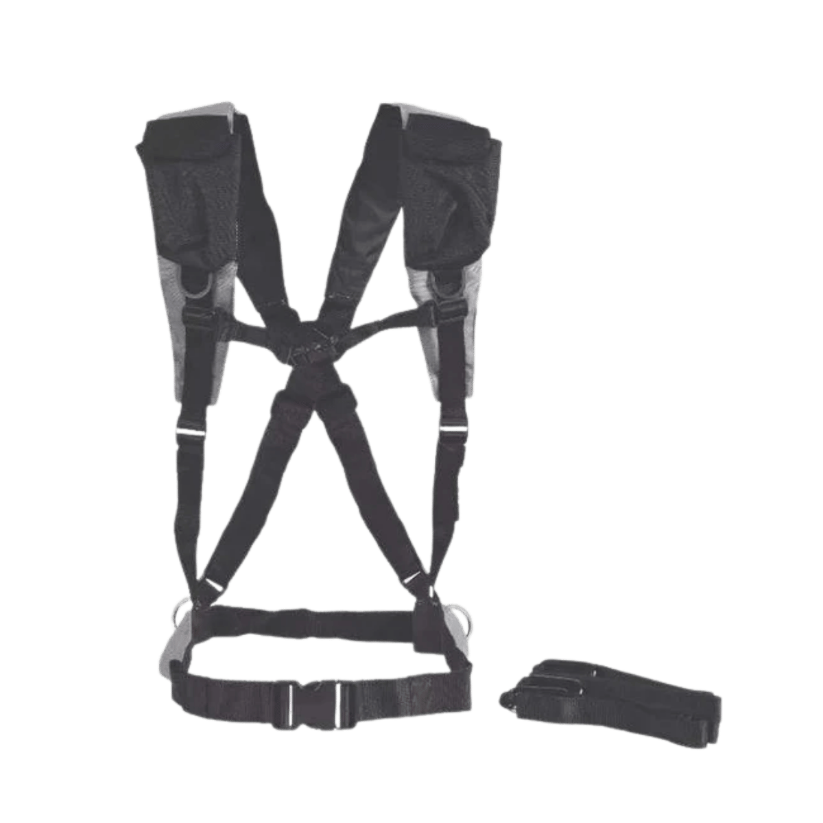 CLAM SLED PULLING HARNESS - BLACK