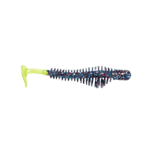PULSER PADDLE TAIL 8PK 3.25IN FIRECRACKER CHARTREUSE