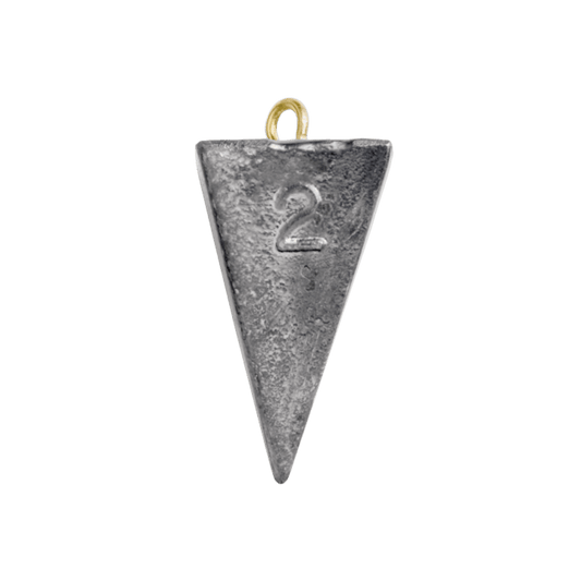 BULLET WEIGHTS PYRAMID SINKERS - 2 OZ