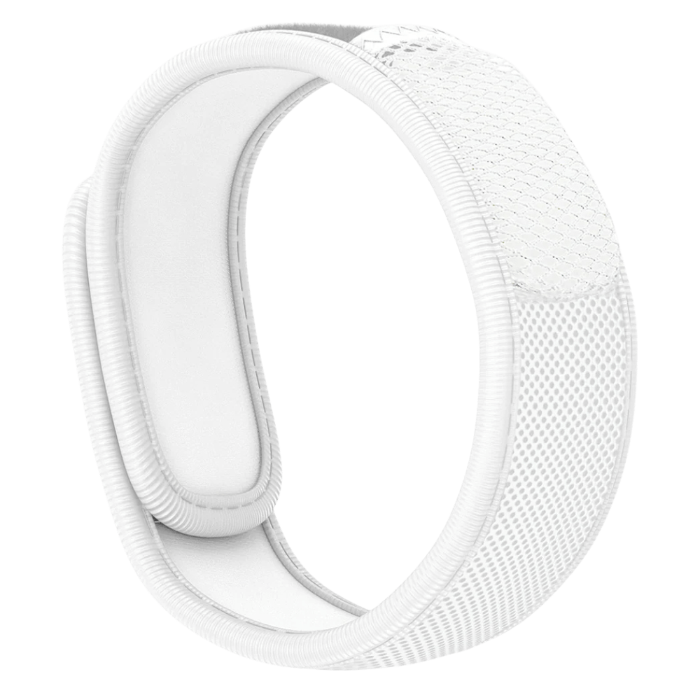 PARA 'KITO SOLID COLOR INSECT REPELLENT WRISTBANDS- WHITE