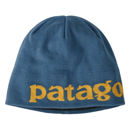 PATAGONIA BEANIE HAT - WAVY BLUE - FULL VIEW