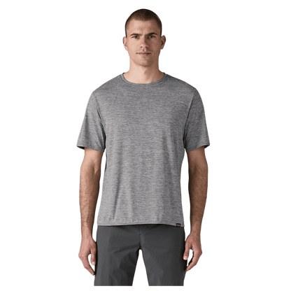 PATAGONIA MEN'S CAPILENE COOL DAILY SHIRT - FEATHER GREY - FRONT VIEW
