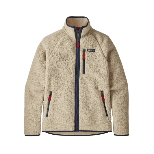 PATAGONIA MEN'S RETRO PILE JACKET EL CAP KHAKI-FRONT VIEW