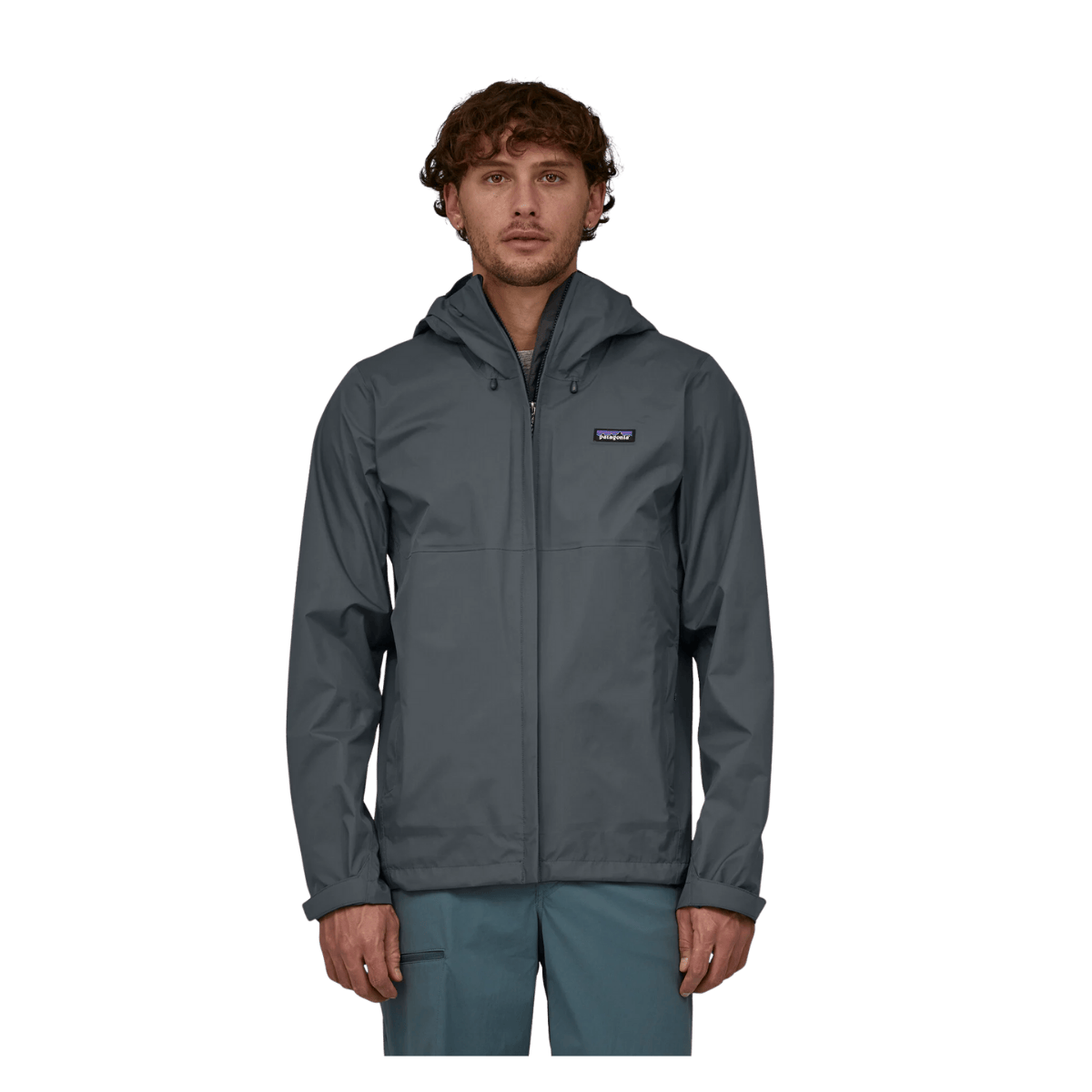 PATAGONIA TORRENTSHELL 3L JACKET - SMOLDER BLUE - FRONT VIEW