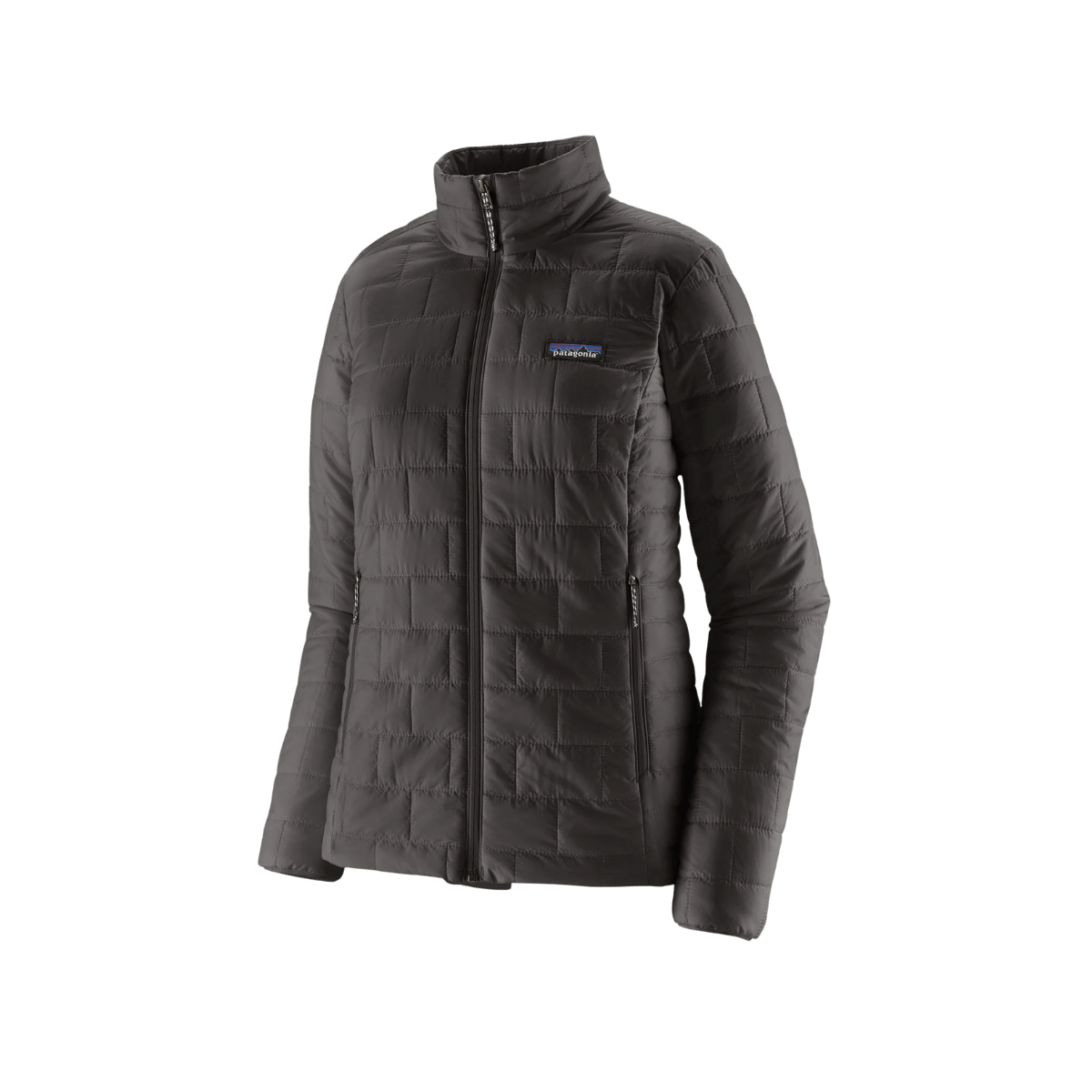 PATAGONIA WOMEN'S NANO PUFF JACKET - BLACK - FEATURING VIEW