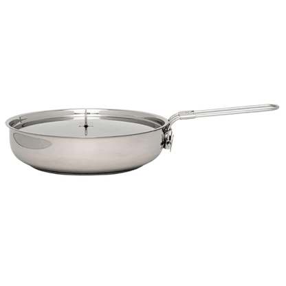 PATHFINDER SKILLET AND LID 8" LEFT VIEW