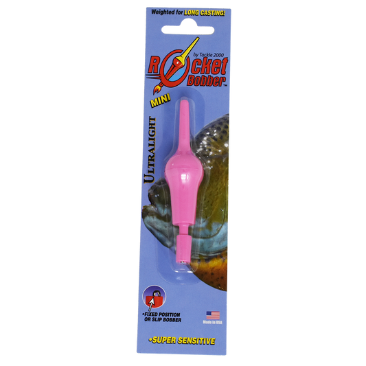 PINK Mini Rocket Bobber Ultralight - 3 3/4" Single Blister Pack
