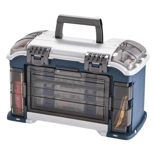PLANO ANGLED TACKLE SYSTEM - NAVY/SANDSTONE