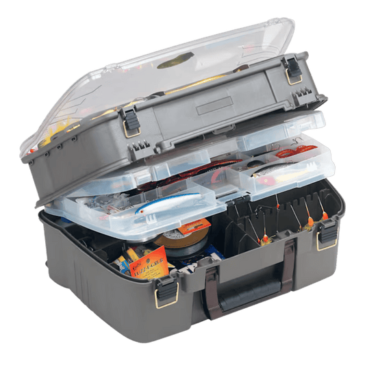PLANO XL GUIDE™ SERIES SATCHEL BOX - GRAPHITE/SMOKE