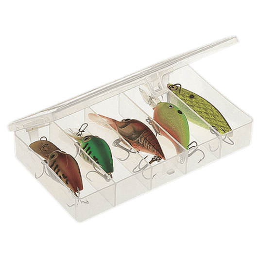 PLANO ORIGINAL STOWAWAY 5 FIXED COMPARTMENTS - CLEAR