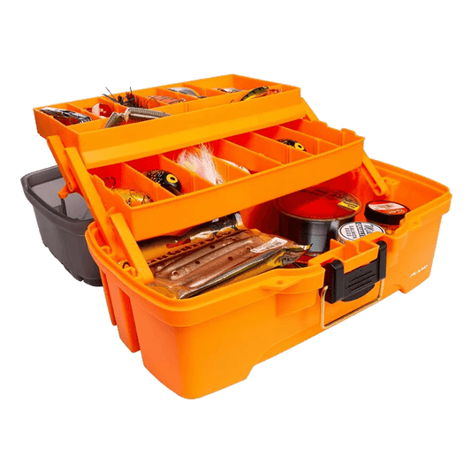 PLANO 2-TRAY BOX ORANGE