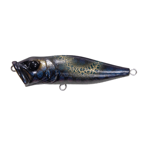 POP-X TOPWATER HARD BAIT - 2-1/2" BLACK OROCHI