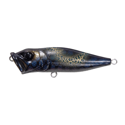 POP-X TOPWATER HARD BAIT - 2-1/2" BLACK OROCHI