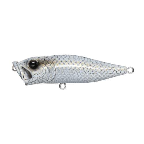 POP-X TOPWATER HARD BAIT - 2-1/2" WHITE PYTHON