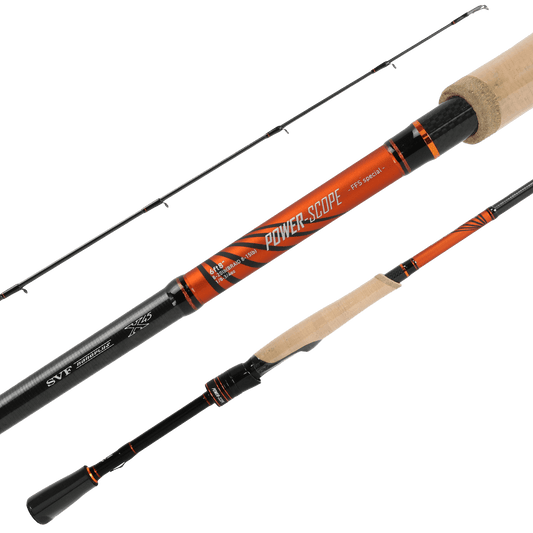 POWER-SCOPE SPINNING ROD - 6' UL RS FFS