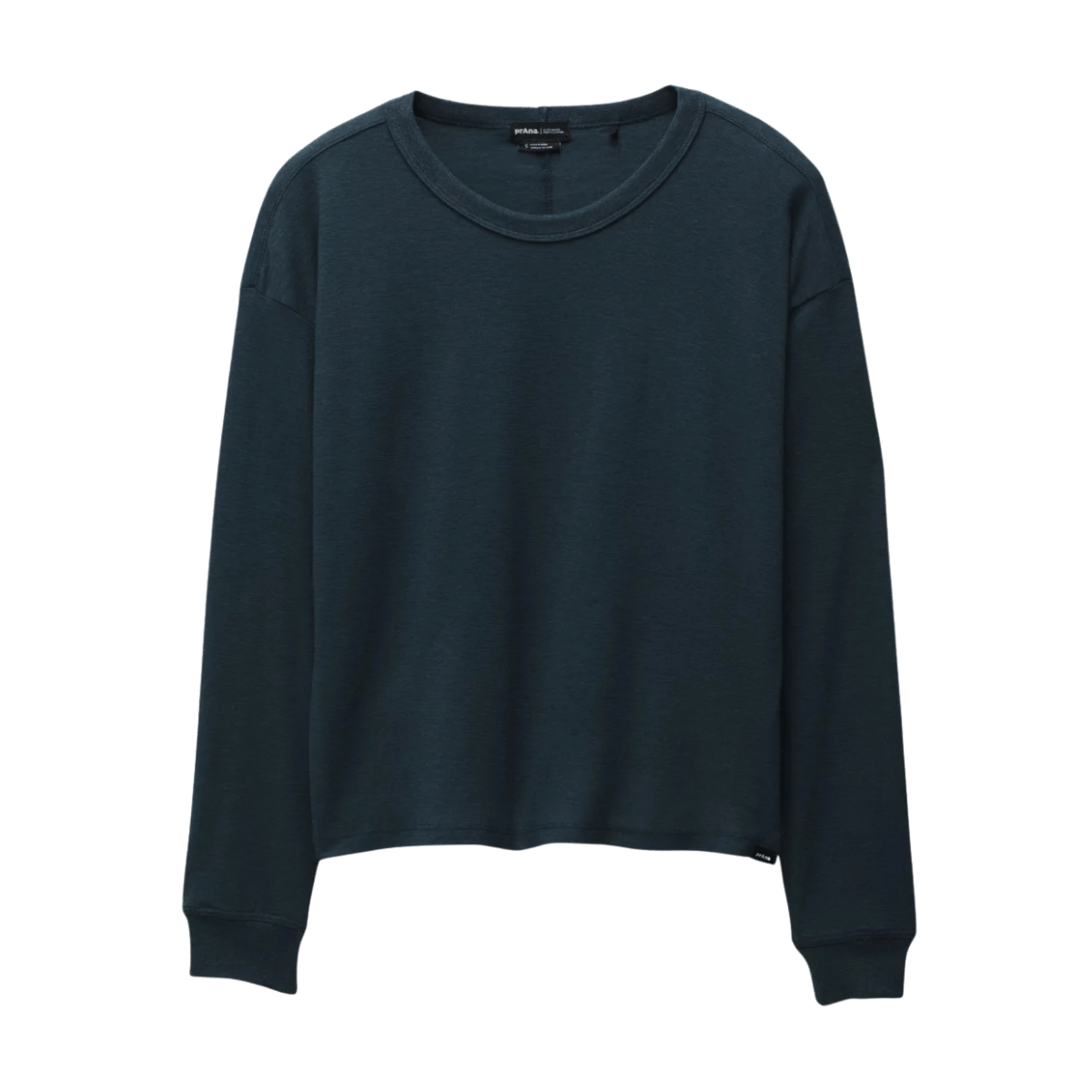 PARNA WOMEN'S COZY UP LONG SLEEVE CREW - STORMY NIGHT - FEATURING VIEW