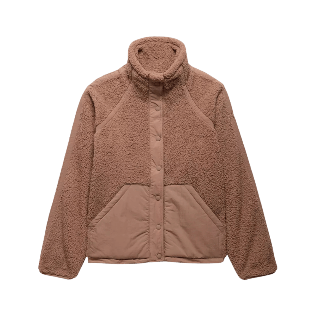 PRANA WOMEN'S ENCINITAS FLEECE JACKET - SHROOM