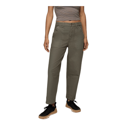 PRANA WOMEN'S ROCK RIDGE MELROSE PANTS - THYME - FRONT VIEW