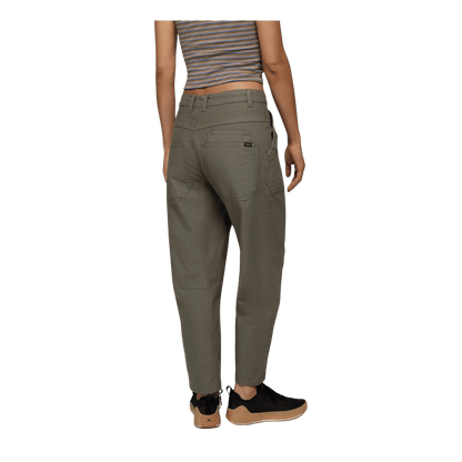 PRANA WOMEN'S ROCK RIDGE MELROSE PANTS - THYME - BACK VIEW