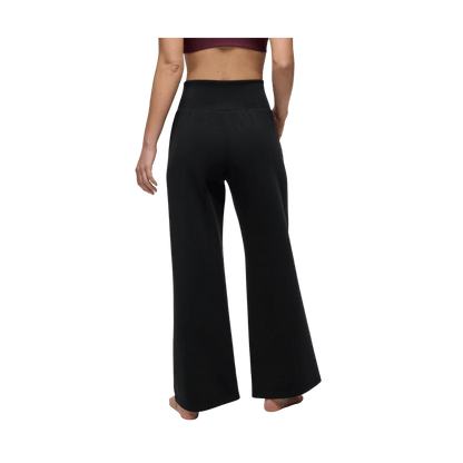 PRANA WOMEN'S SHEA SOFT HOT SPELL PANTS - BLACK - BACK VIEW
