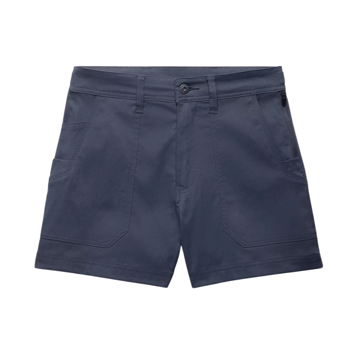 PRANA WOMEN'S STRETCH ZION CARGO SHORTS 5" - THUNDERCLOUD - FEATURING VIEW
