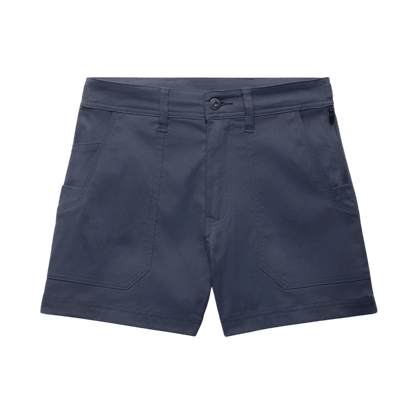 PRANA WOMEN'S STRETCH ZION CARGO SHORTS 5" - THUNDERCLOUD - FEATURING VIEW