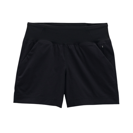 PRANA WOMEN'S KOEN 5" SHORT - BLACK
