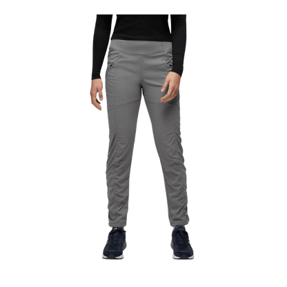 PRANA WOMEN'S KOEN PANTS - GRAVEL - FRONT VIEW