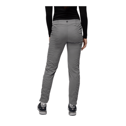 PRANA WOMEN'S KOEN PANTS - GRAVEL - BACK VIEW