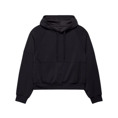 PRANA WOMEN'S SHEA HOODIE - BLACK - PRODUCT VIEW