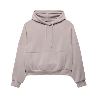 PRANA WOMEN'S SHEA HOODIE - ALMOND - PRODUCT VIEW