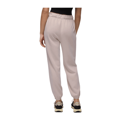 PRANA WOMEN'S SHEA SOFT HIGH RISE JOGGER PANTS - ALMOND - BACK VIEW