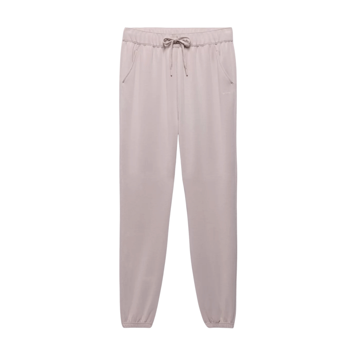 PRANA WOMEN'S SHEA SOFT HIGH RISE JOGGER PANTS - ALMOND - PRODUCT VIEW