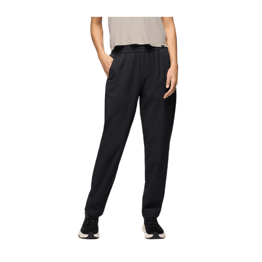 PRANA WOMEN'S WONDERLAND ROCKS PANTS - BLACK - FRONT VIEW
