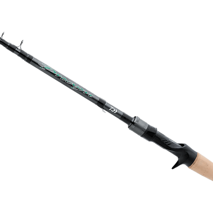 Procyon Telescopic Travel Rod Spinning 7'2" MF handle up close