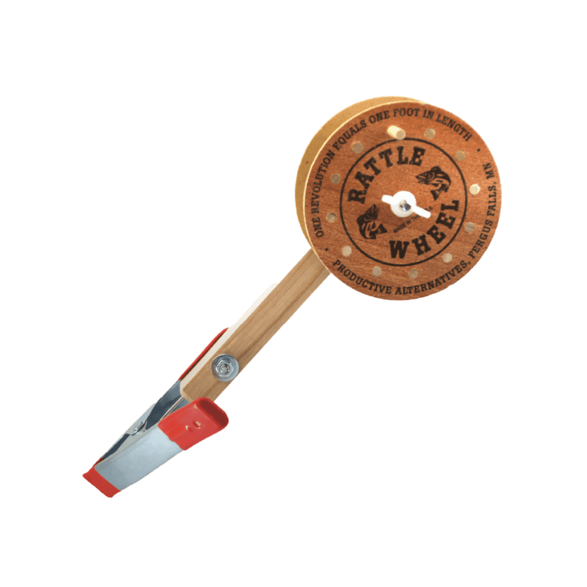 PRODUCTIVE RATTLE WHEEL WITH CLAMP