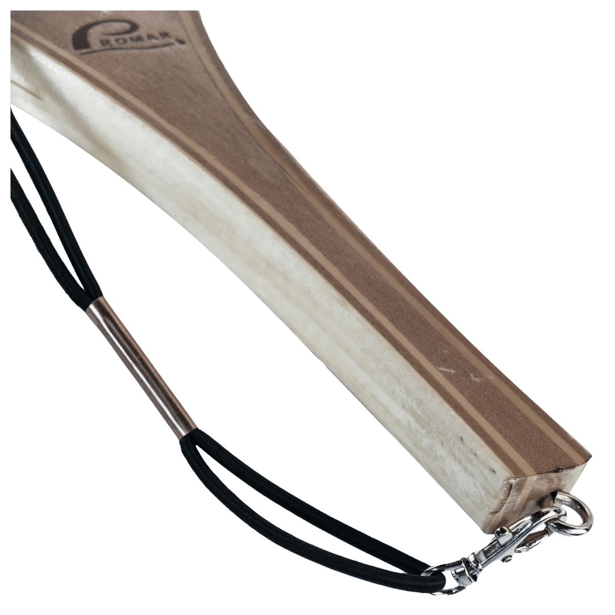 PROMAR CRYSTAL CLEAR RUBBER WOODEN TROUT NET HANDLE VIEW