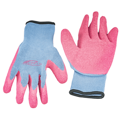 PROMAR LATEX PALM PINK GLOVE UP AND DOWN VIEW