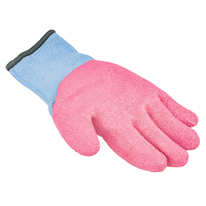 PROMAR LATEX PALM PINK GLOVE FRONT SIDE VIEW