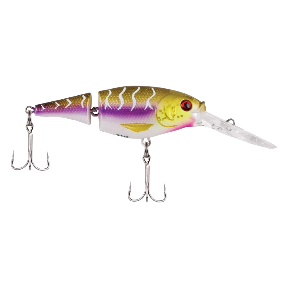Berkley Flicker Shad® Jointed - Purple Tiger