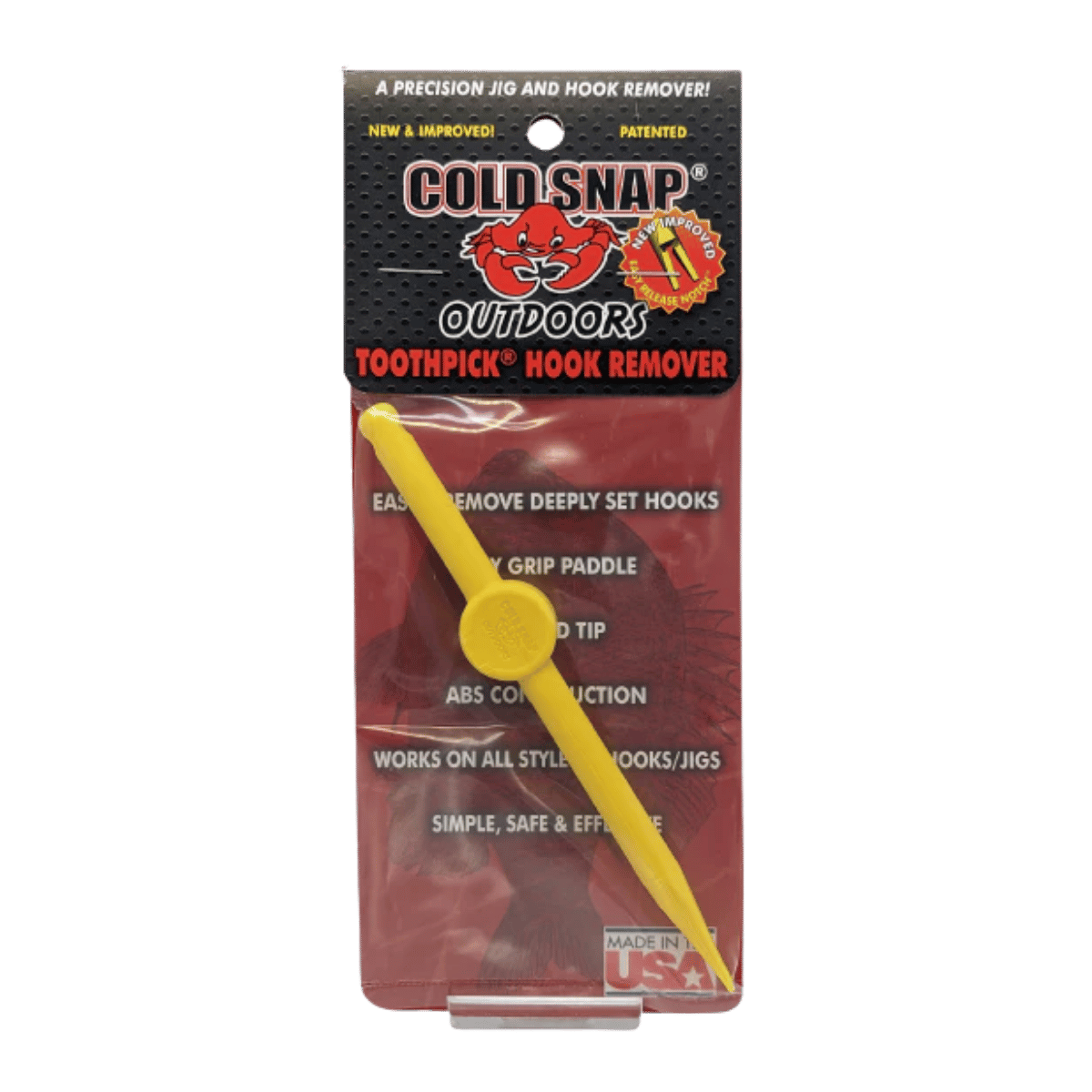 COLD SNAP TOOTHPICK HOOK REMOVER - 7-1/2 IN